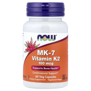 MK-7ビタミンK-2、100mcg、ベジカプセル60粒