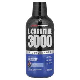 is l carnitine in energy drinks L-Carnitine 3000 Liquid Shots, Blue Razz, 16 fl oz (473 ml) Berberine Glucose Support: Balanced Acne-Prone Skin Volume:500mg