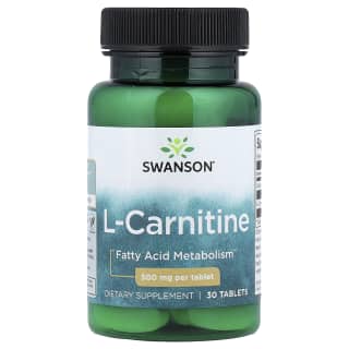 Swanson L-Carnitine 500 mg 30 Tablets