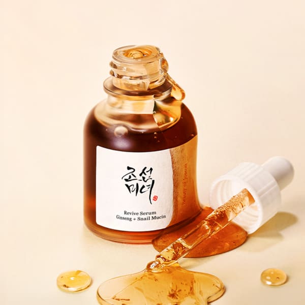リバイブ美容液、朝鮮人参＋カタツムリムチン、30ml（1.01液量オンス）