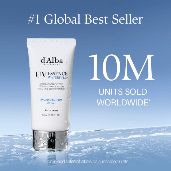 UV Essence Waterfull+ Sunscreen, SPF 50+, 1.69 fl oz (50 ml)