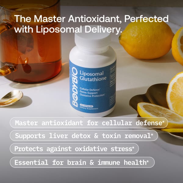 Liposomal Glutathione, 60 Capsules (250 mg per Capsule)