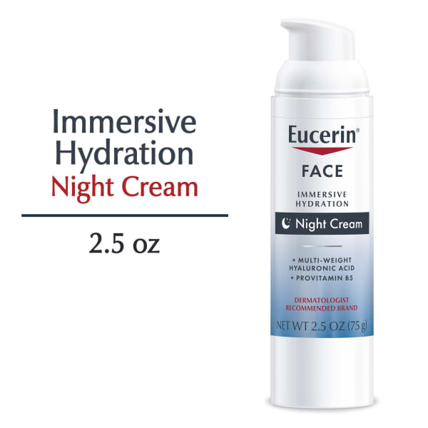 Face, Immersive Hydration Night Cream, Fragrance Free, 2.5 oz (71 g)
