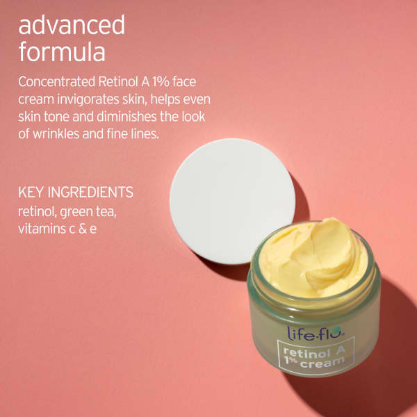 Retinol Cream 6個セット　新品未使用 Retinol A 1% Cream, Advanced Revitalization, 1.7 fl oz (50 ml)