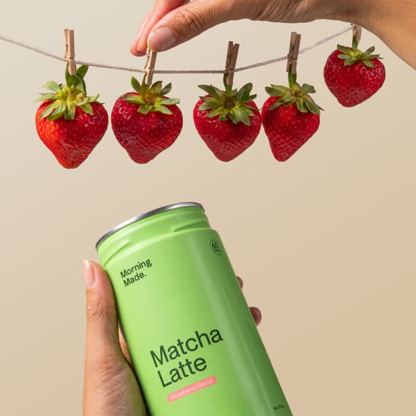 Matcha Latte, Çilek Karışımı, 300 g (10,58 oz)