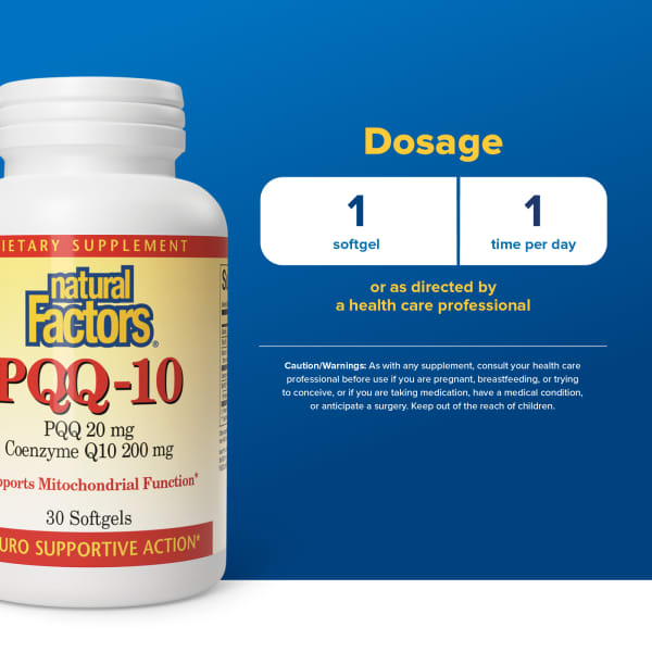 PQQ-10, 30 Softgels