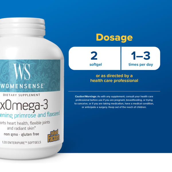 WomenSense®, RxOmega-3, 120 Enteripure™ Softgels