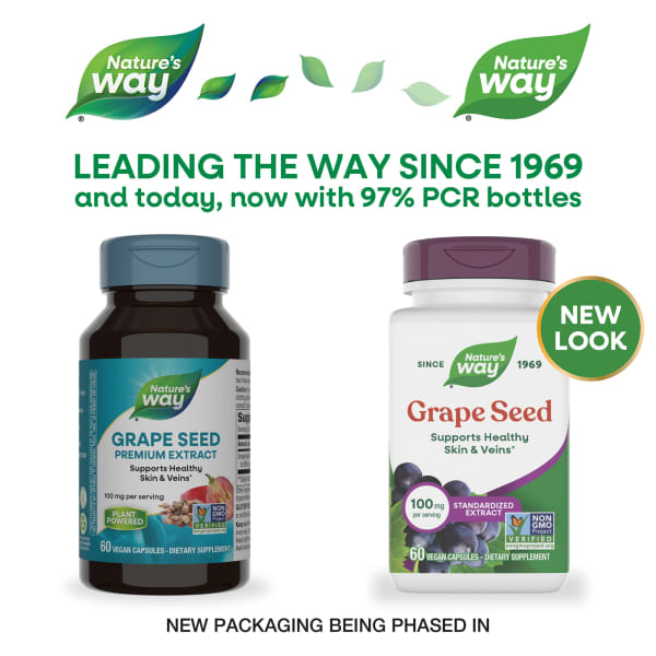Grape Seed, 100 mg, 60 Vegan Capsules