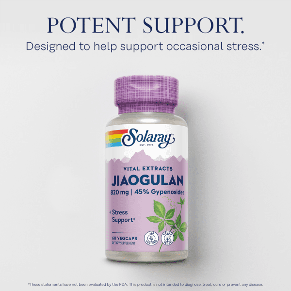 Jiaogulan, 60 VegCaps (410 mg per Capsule)