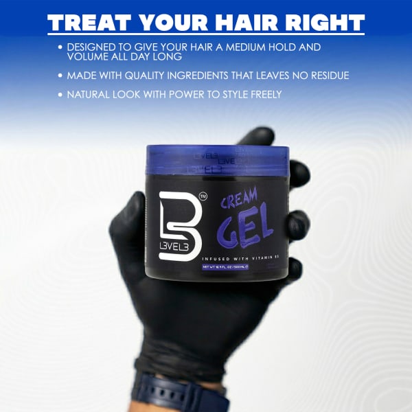 Cream Gel, Infused with Vitamin B5, 16.9 fl oz (500 ml)