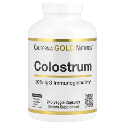 California Gold Nutrition Colostrum, 20% IgG