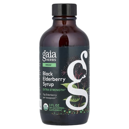 Gaia Herbs Black Elderberry Syrup
