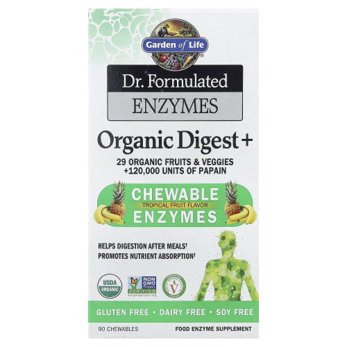 Garden of Life Dr. Formulated Enzymes Organic Digest+