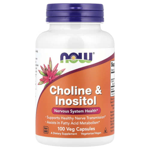 NOW Foods Choline & Inositol 500mg