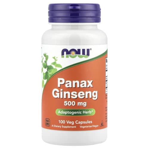 NOW Foods Korean Panax Ginseng 500 mg