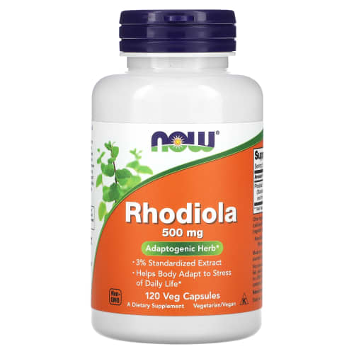 NOW Foods Rhodiola 500mg, 120 veg capsules
