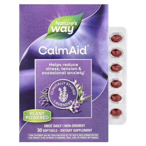 Nature's Way CalmAid Lavender, 80 mg