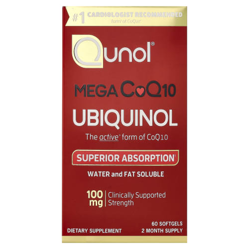 Qunol Mega CoQ10 Ubiquinol 100mg