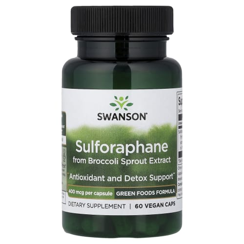 Swanson Sulforaphane, Broccoli Sprout, 400 mcg