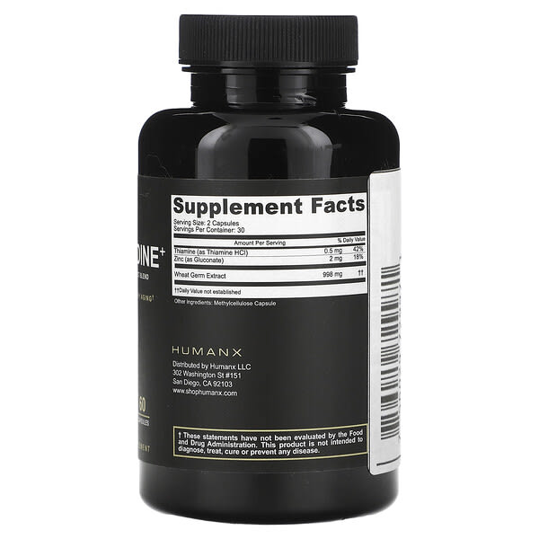 Double Wood Spermidine 10mg, 60 capsules, view 2