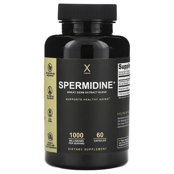 Double Wood Spermidine 10mg, 60 capsules