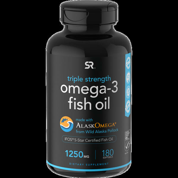 Sports Research Alaskan Omega-3, Triple Strength, 180 softgels, view 2