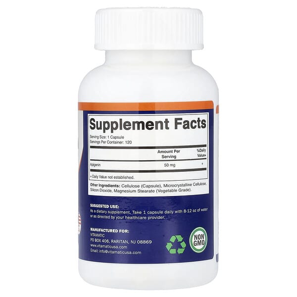 Double Wood Apigenin 50mg, 120 capsules, view 2