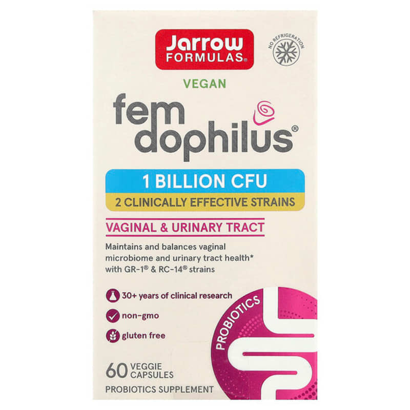 Jarrow Formulas, Fem Dophilus®, 1 Billion CFU, 60 Veggie Capsules