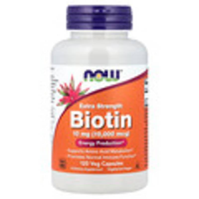 NOW Foods, Biotin, 10 mg, 120 Veg Capsules