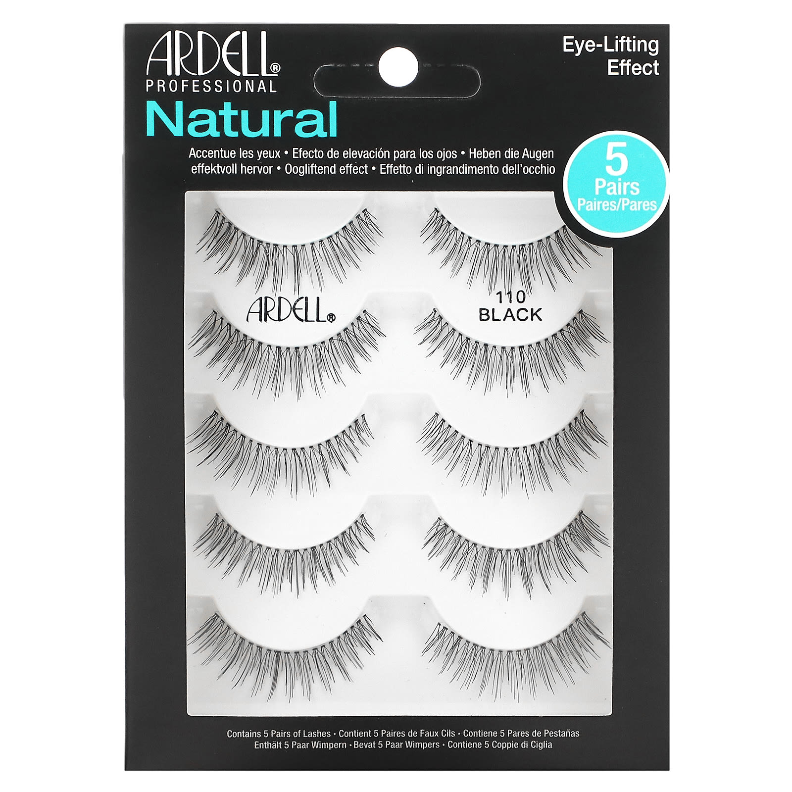 Ardell, Natural Lashes, 5 пар