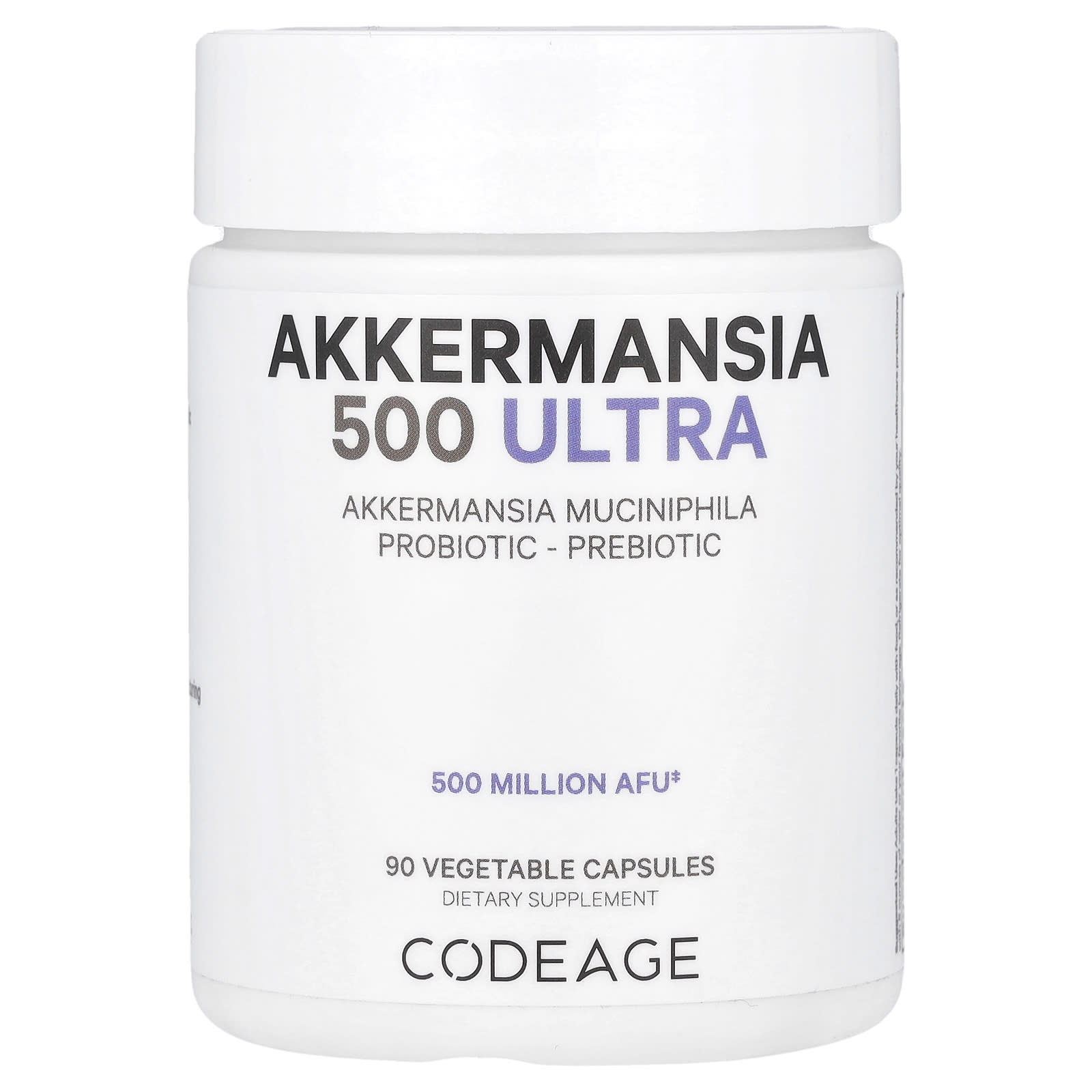 Codeage, Akkermansia 500 Ultra, 90 растительных капсул