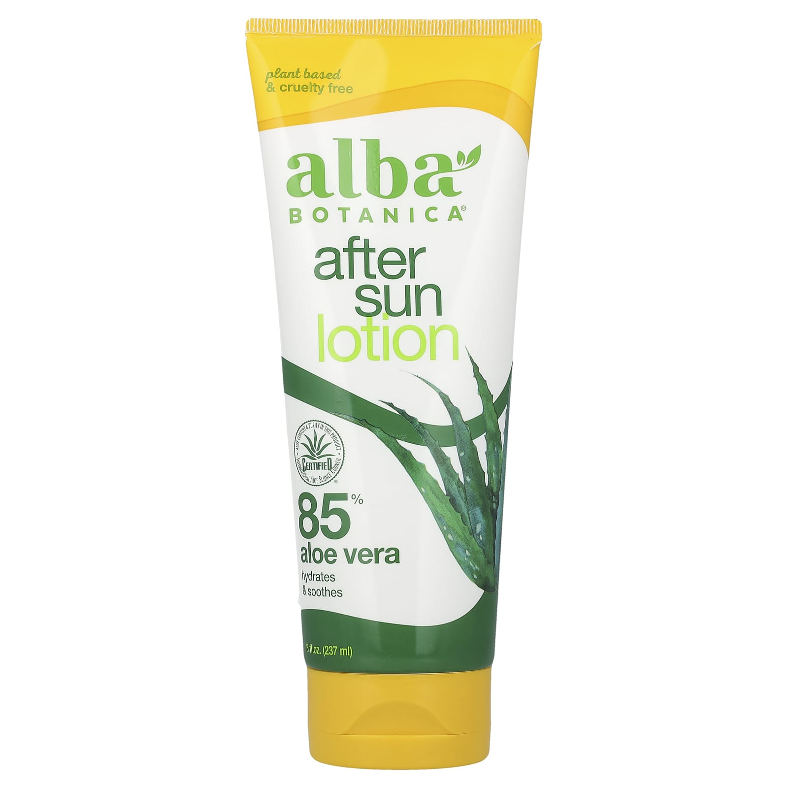 Alba Botanica, лосьон после загара, 85% алоэ вера, 237 мл (8 жидк. унций)