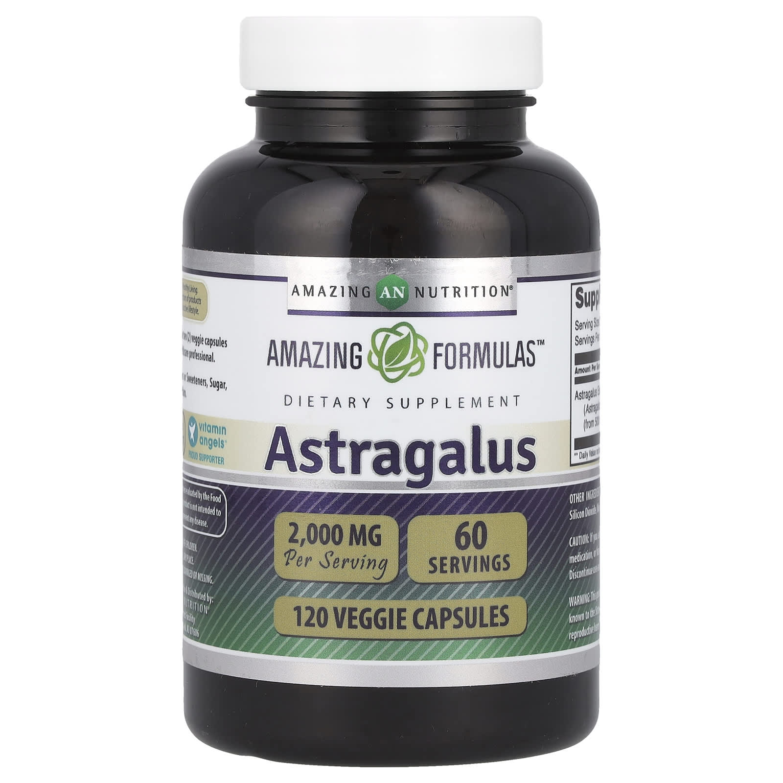 Amazing Nutrition, Астрагал, 1000 мг, 120 капсул