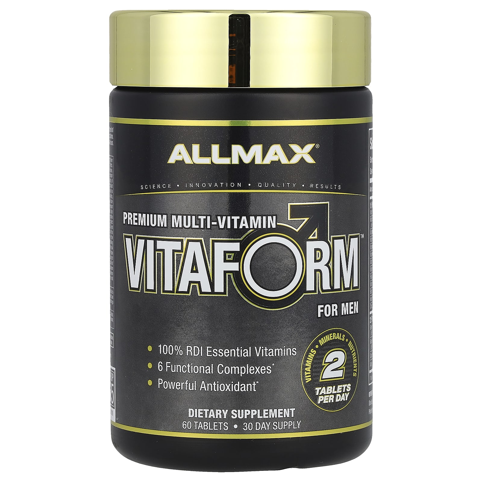 ALLMAX, Vitaform, мультивитамин премиального качества для мужчин, 60 таблеток