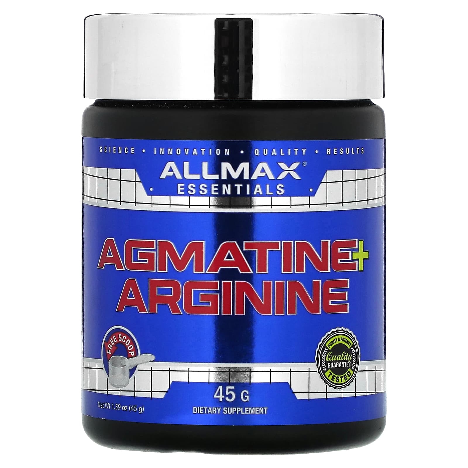 ALLMAX, Essentials, агматин и аргинин, 45 г (1,59 унции)