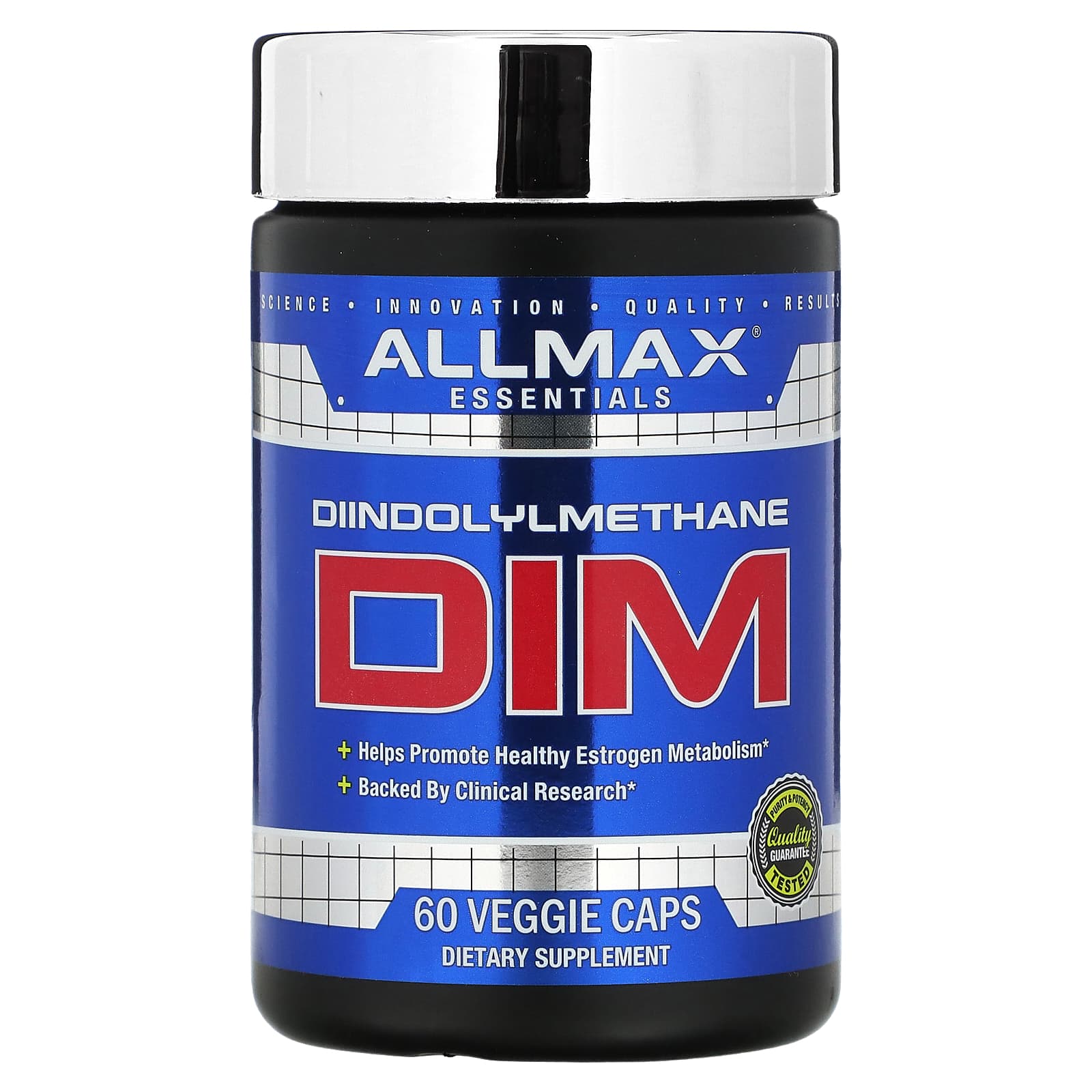 ALLMAX, Essentials, DIM, 60 растительных капсул