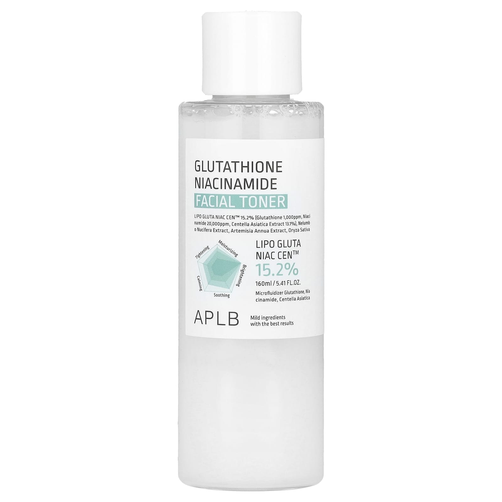 APLB, Glutathione Niacinamide Facial Toner, 5.41 fl oz (160 ml)