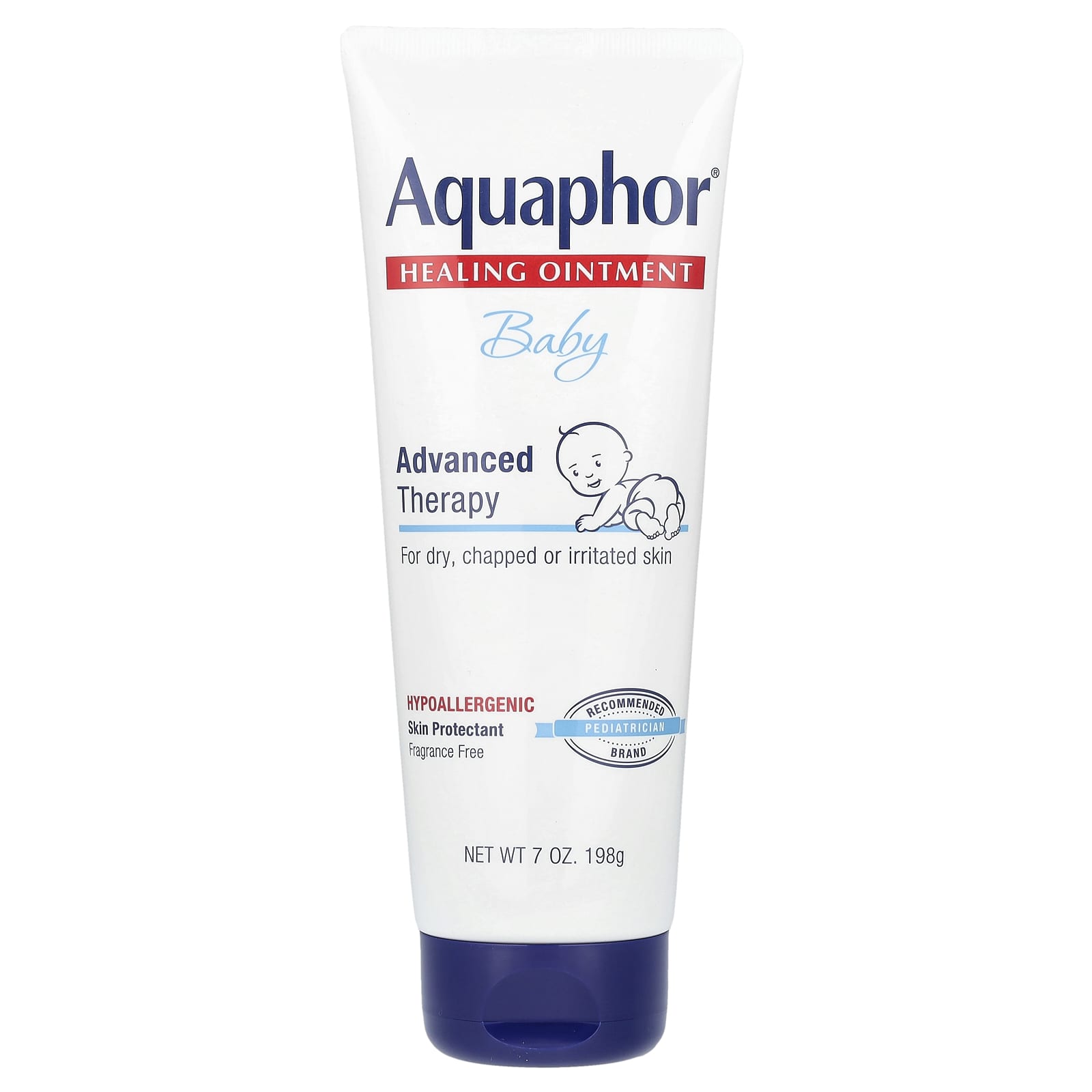 Aquaphor целебная мазь для детей без отдушки 198 г 7 унций 3790₽