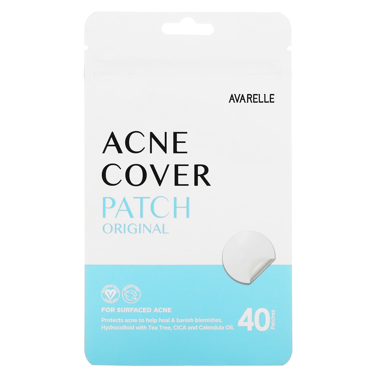 Avarelle, Zitout® Original, 40 патчей