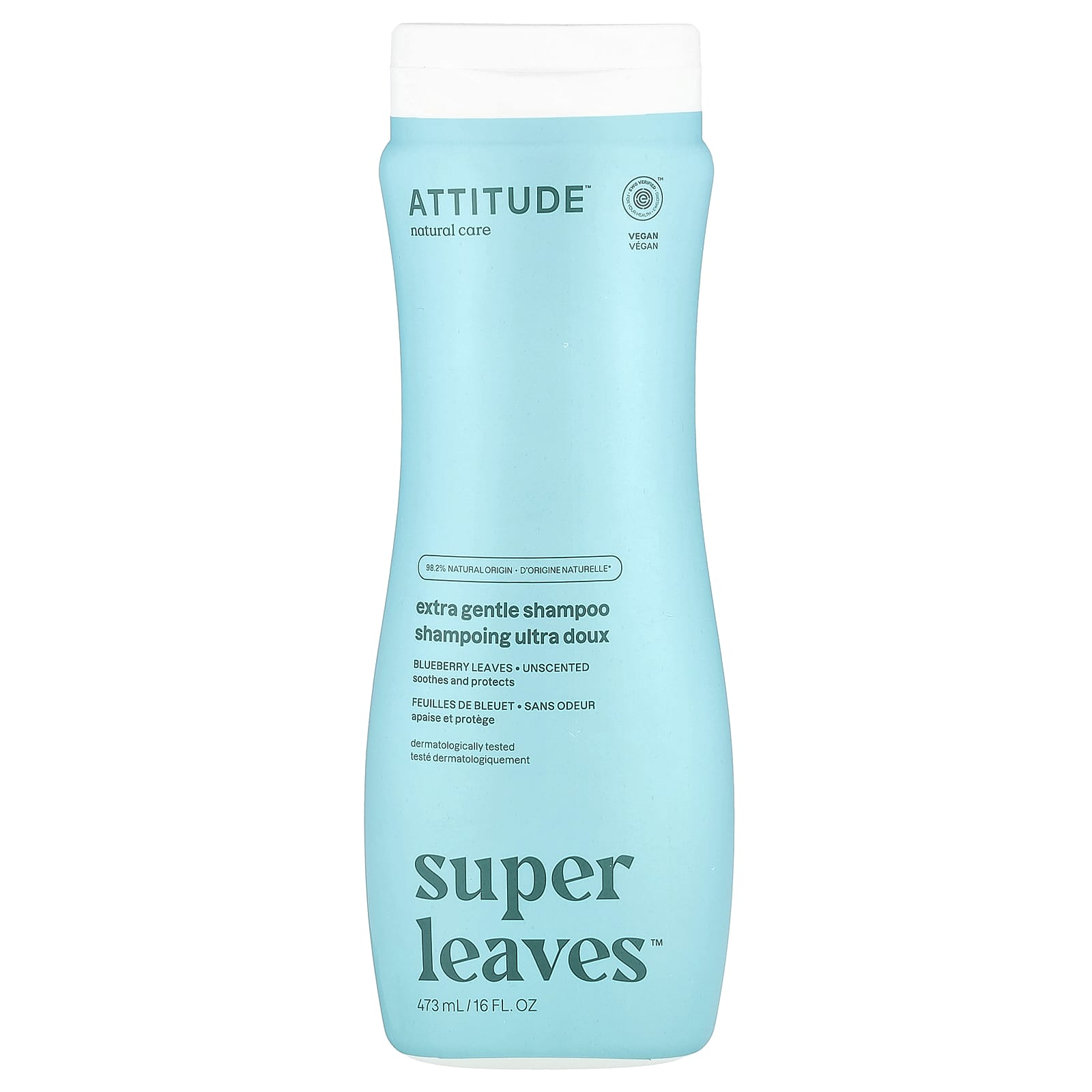 ATTITUDE, Super Leaves Science, шампунь, без запаха, 473 мл (16 жидк. Унций)