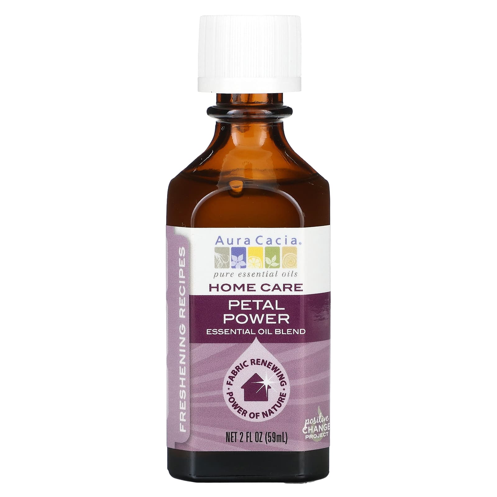 Aura Cacia, Home Care, смесь эфирных масел, Petal Power, 59 мл (2 жидк. Унции)