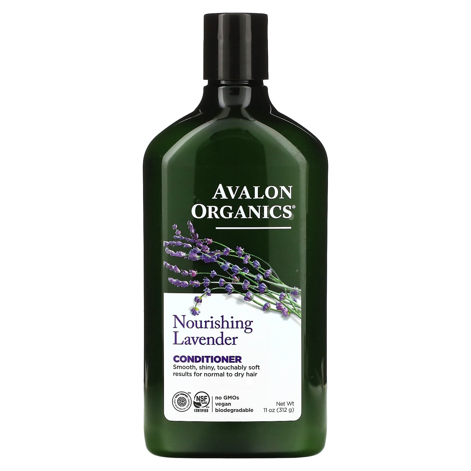Avalon Organics, Кондиционер, Питательная лаванда, 11 унций (312 г)