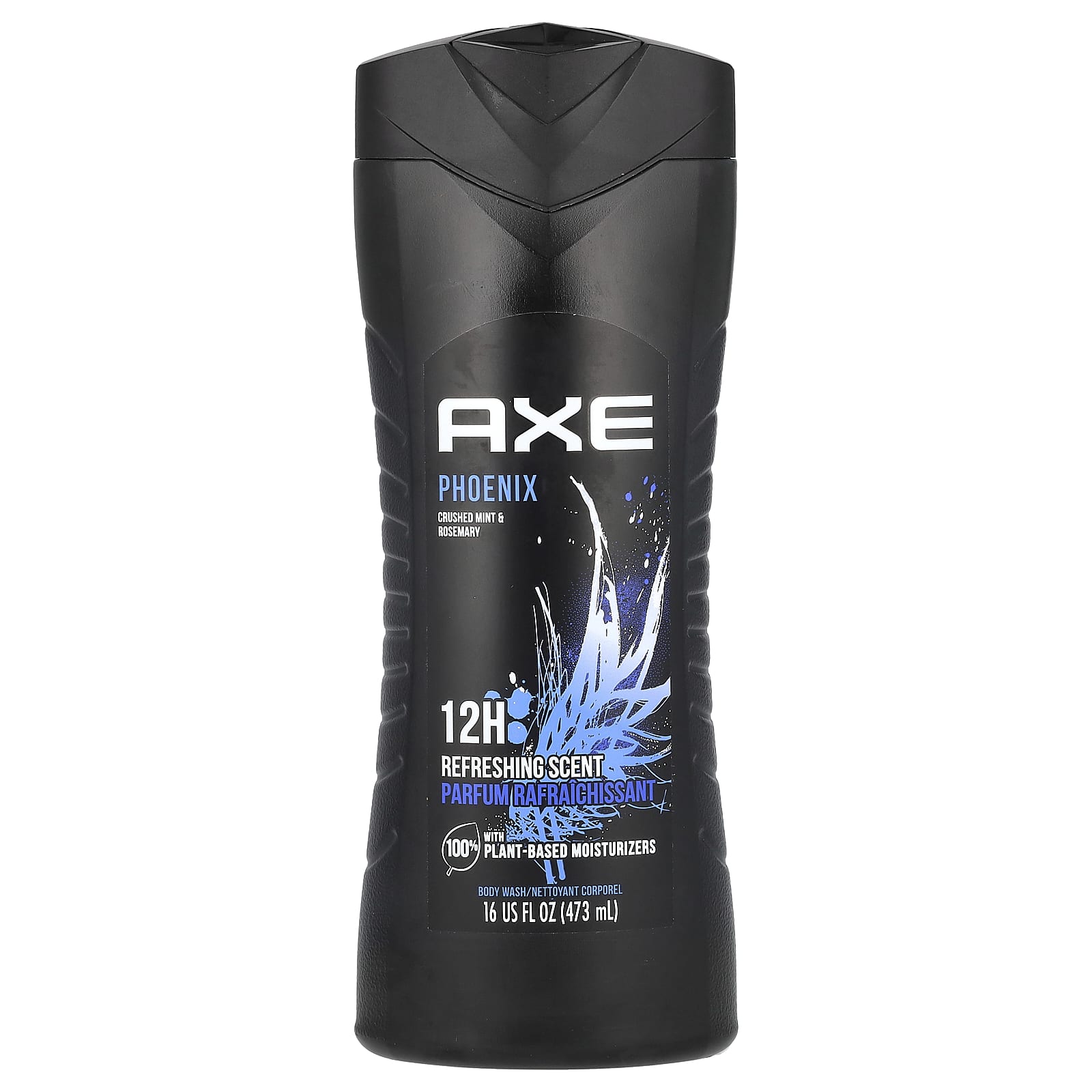 AXE, Phoenix, гель для душа, «Измельченная мята и розмарин», 473 мл