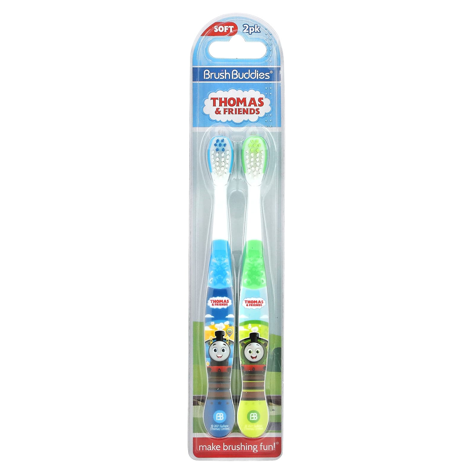 Brush Buddies Зубная щетка Томас и друзья 2 штуки в наборе 1390₽