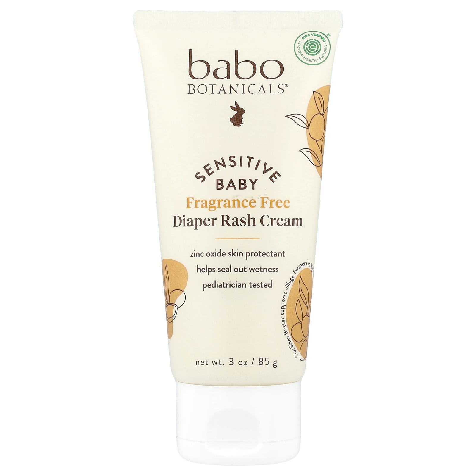 Babo Botanicals Sensitive Baby крем от подгузников без отдушек 85 г 3 унции 2690₽