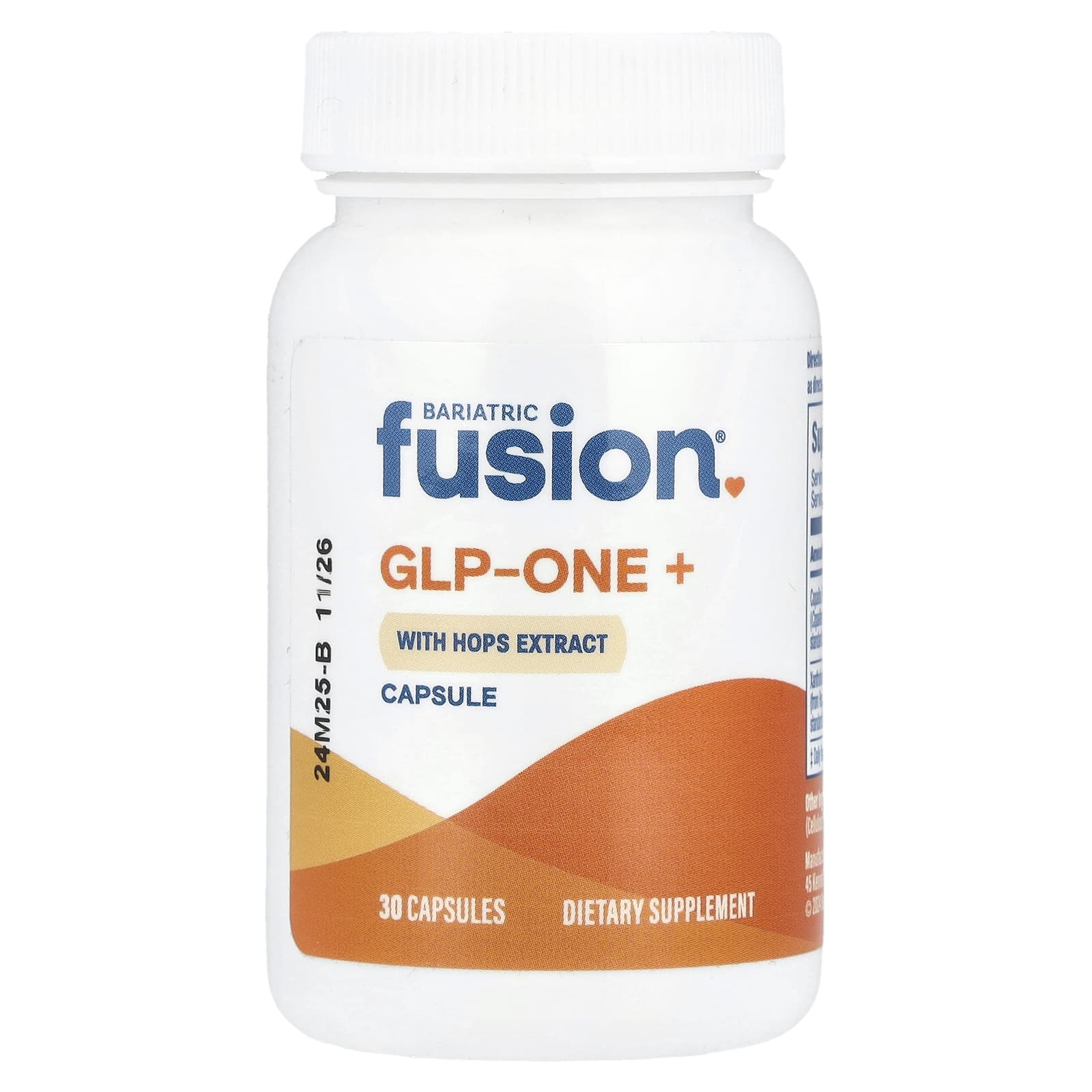 Bariatric Fusion, GLP-One + с экстрактом хмеля, 30 капсул