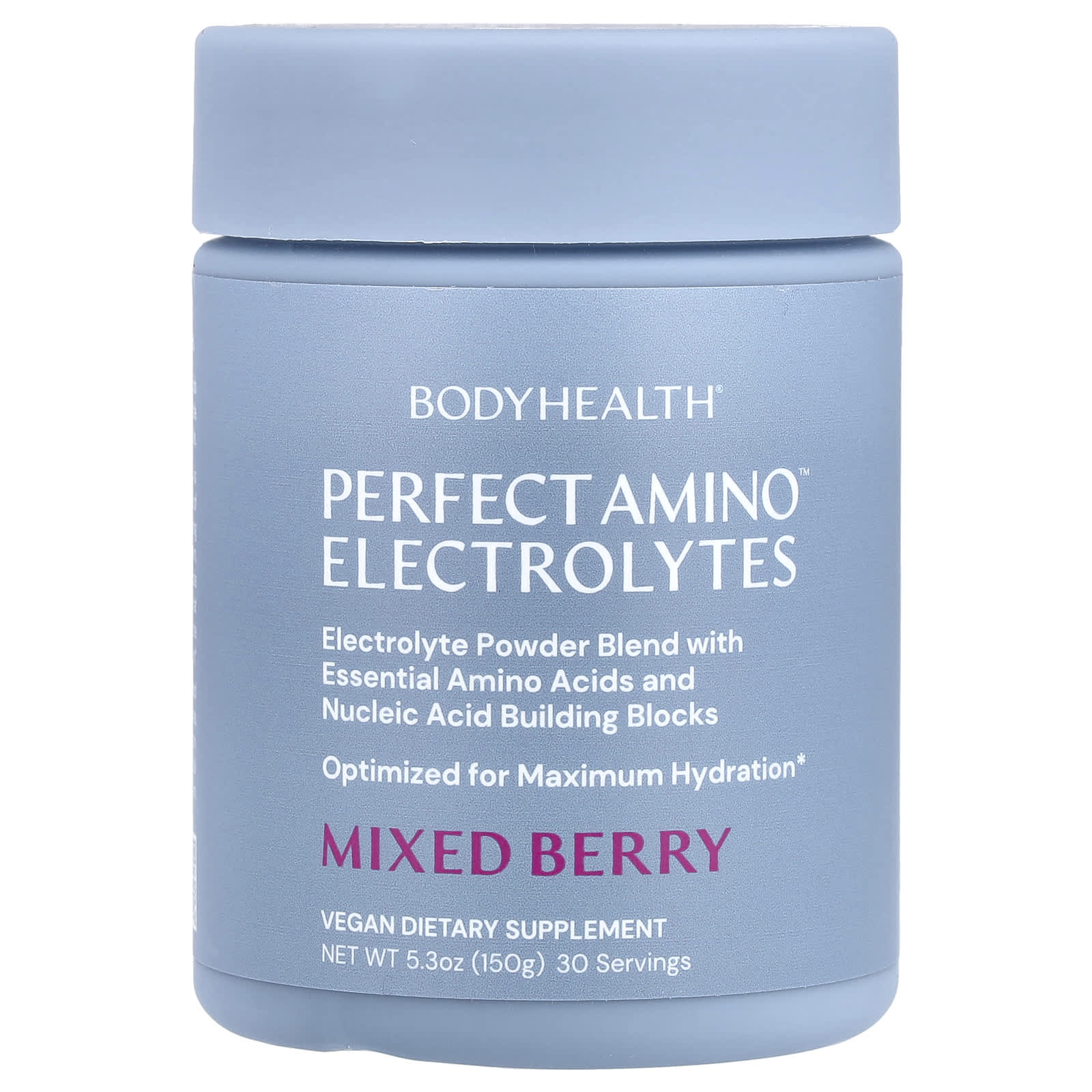 BodyHealth, Perfect Amino ™, электролиты, ягодная смесь, 150 г (5,3 унции)