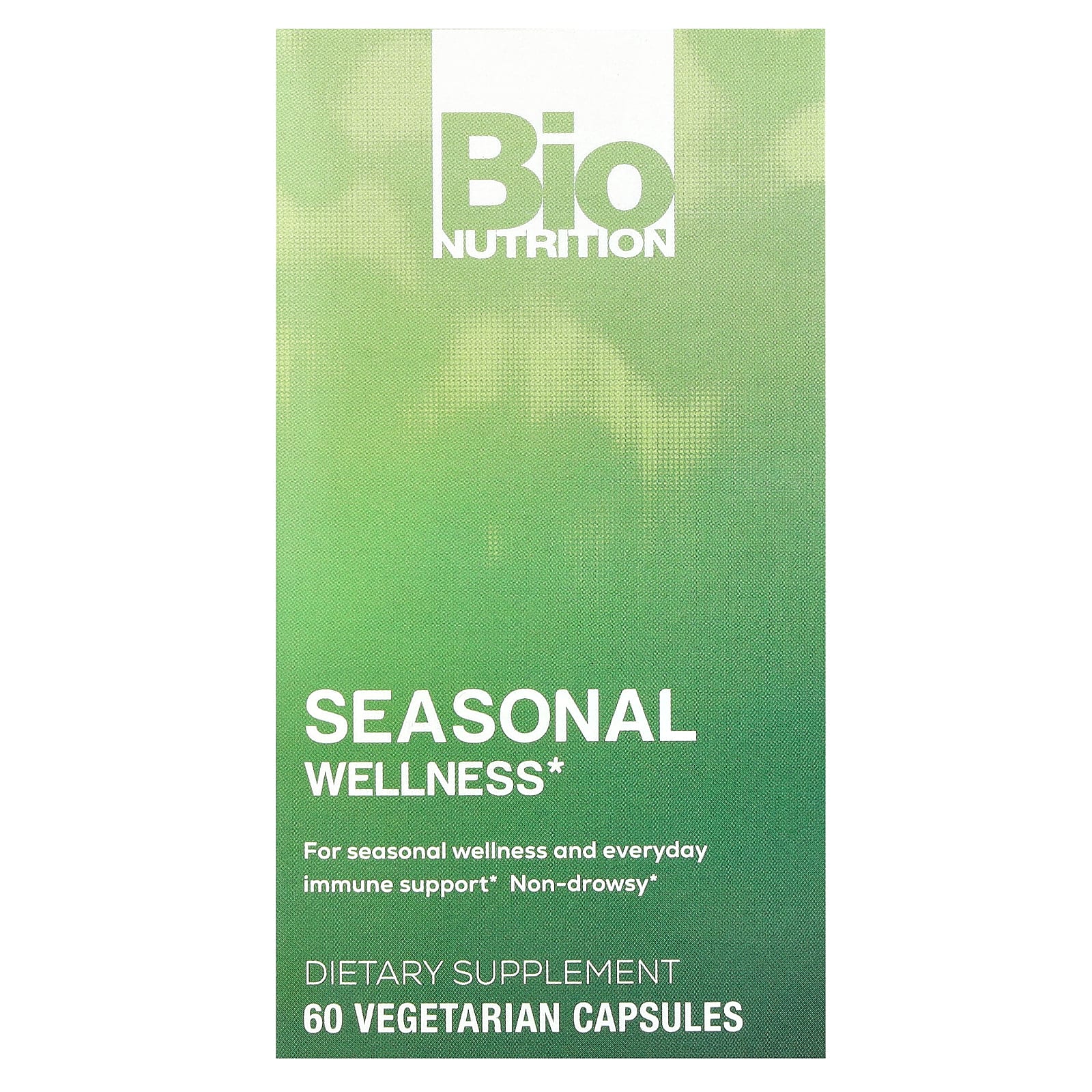 Bio Nutrition Seasonal Wellness 60 вегетарианских капсул 1990₽