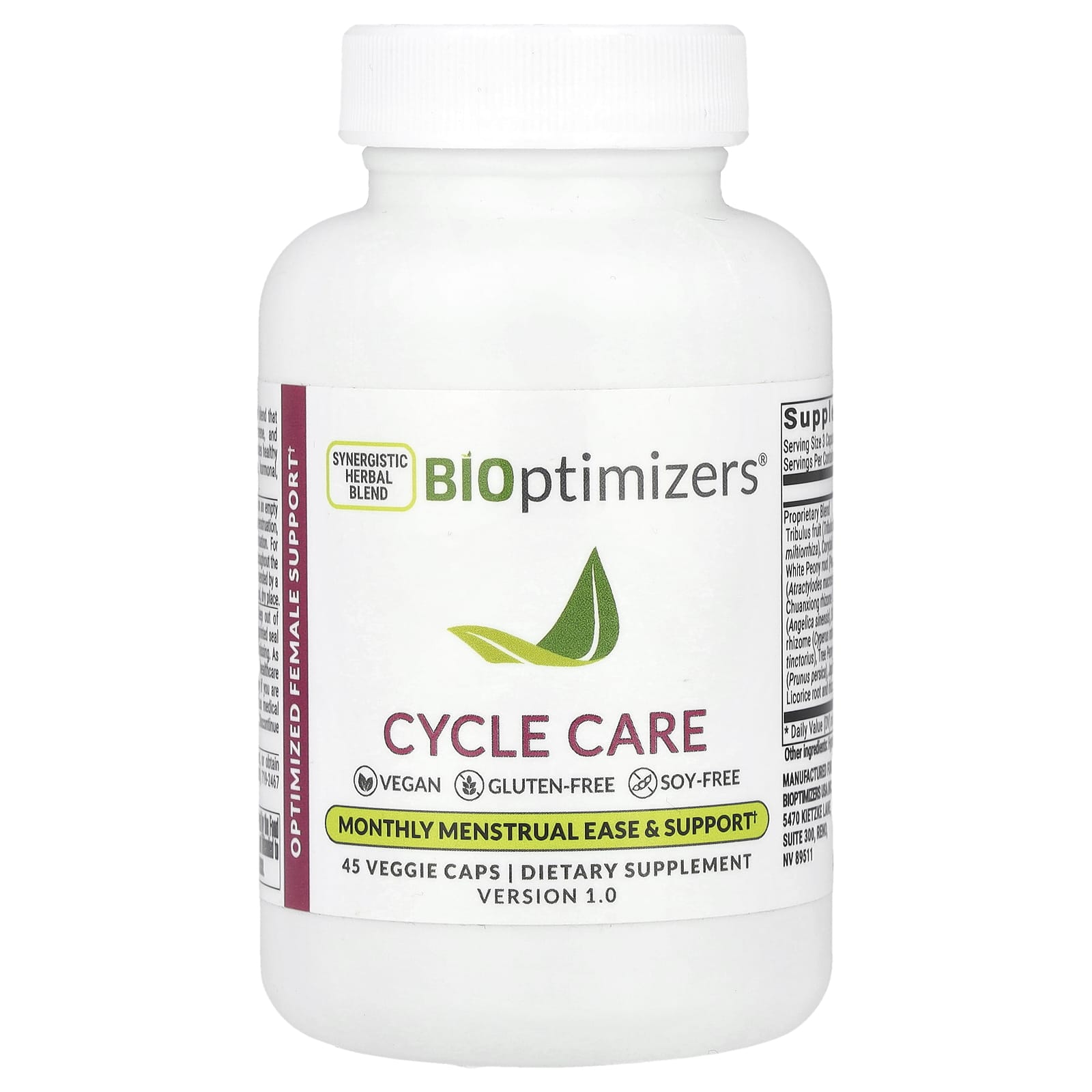 BiOptimizers Cycle Care 45 растительных капсул 4190₽