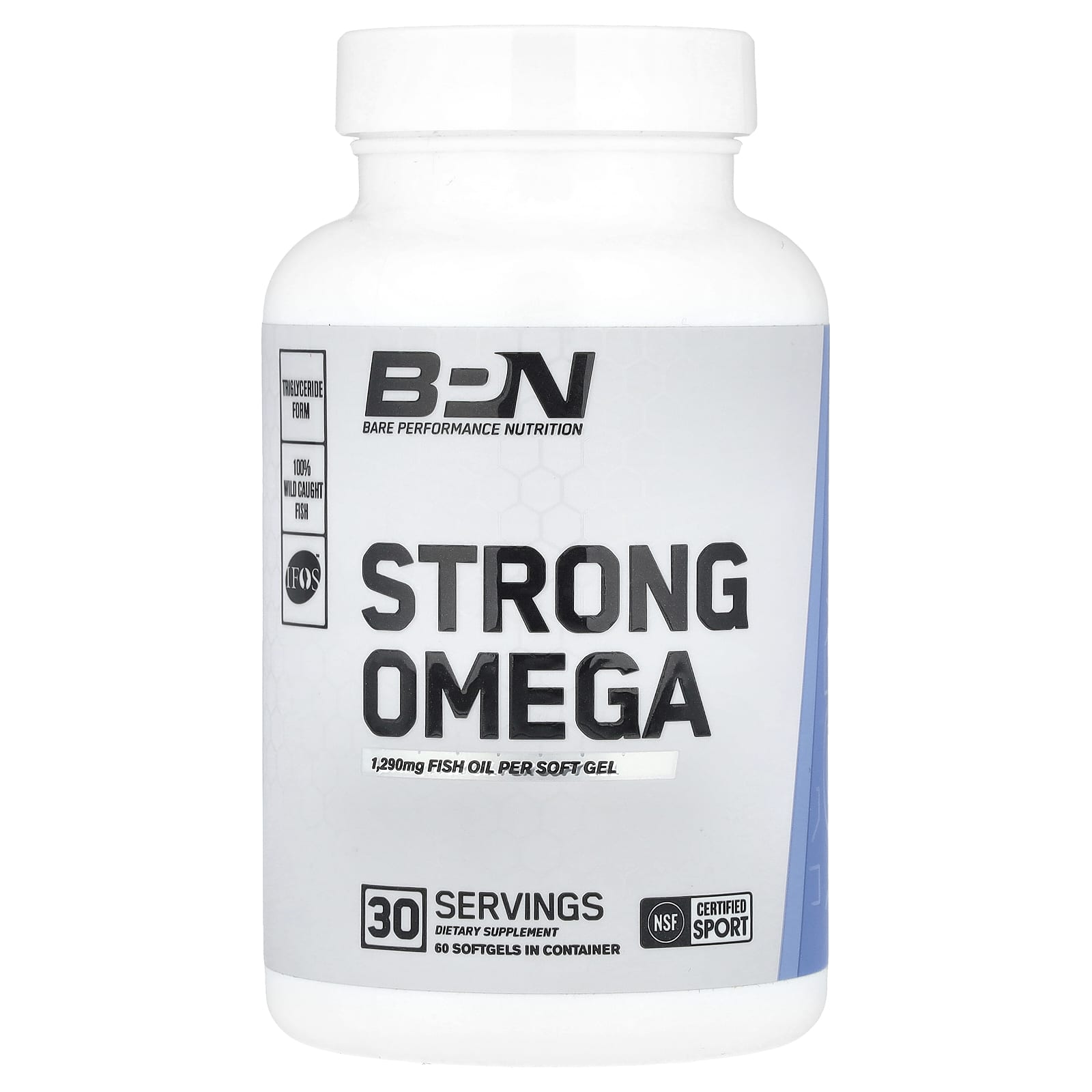 BPN Strong Omega 2580 мг 60 капсул 1290 мг в каждой капсуле 5990₽